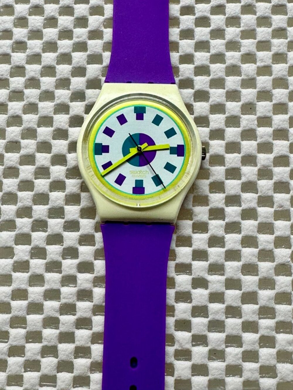 Swatch Watch Alpine GW113 Vintage 1989
